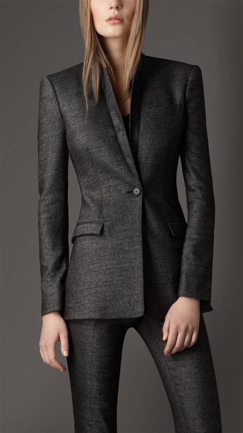 burberry tailored jacket grey|Burberry jackets official site.